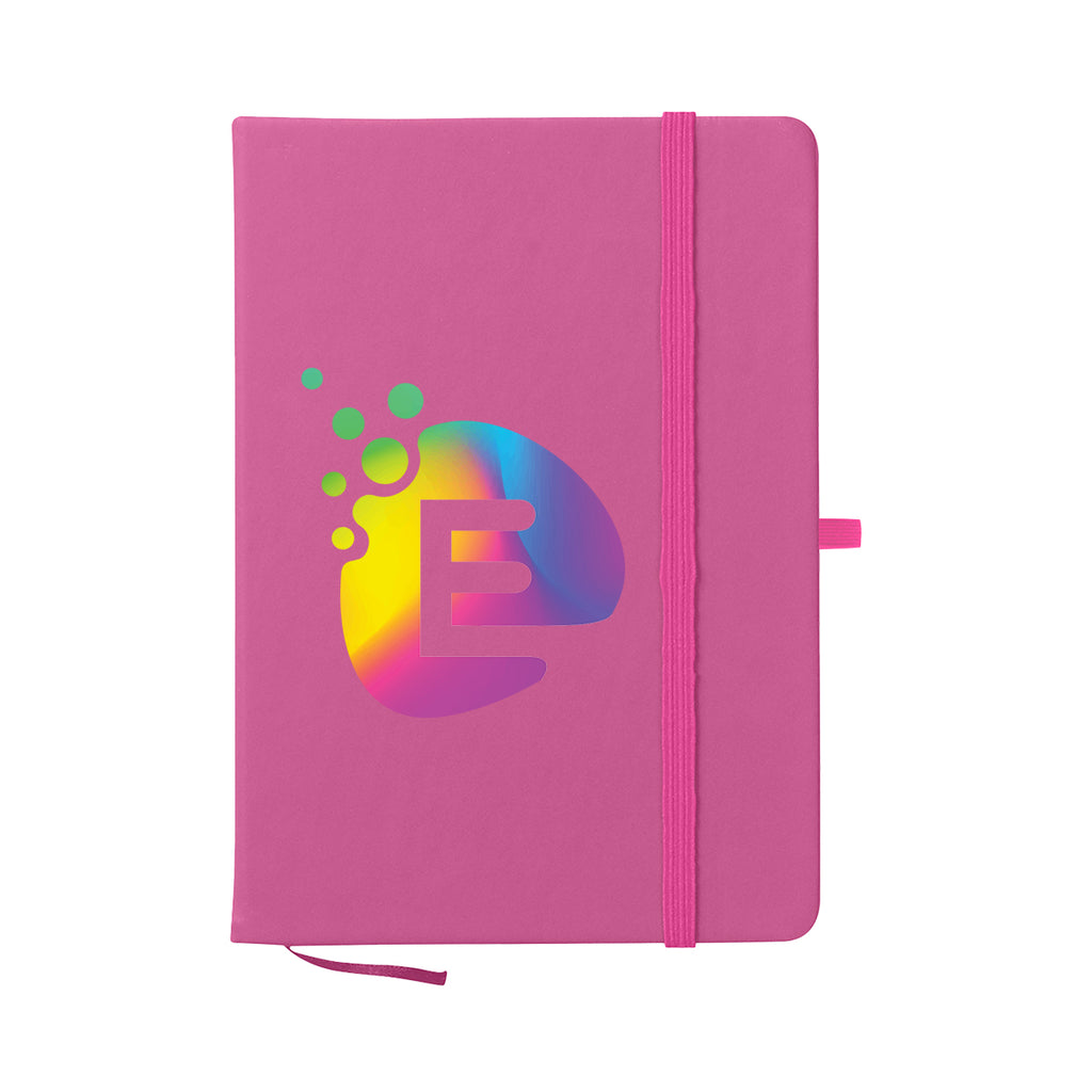 Journal Notebook in Recycled PET Full Color - Fuchsia - Full Color