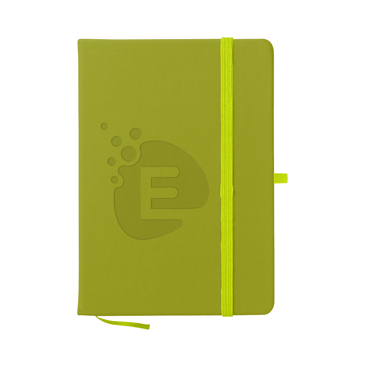 Journal Notebook in Recycled PET Full Color - Green - Debossing