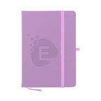 Journal Notebook in Recycled PET Full Color - Purple - Debossing