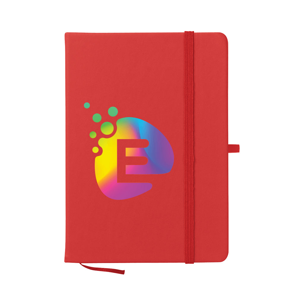 Journal Notebook in Recycled PET Full Color - Red - Full Color