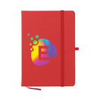 Journal Notebook in Recycled PET Full Color - Red - Full Color