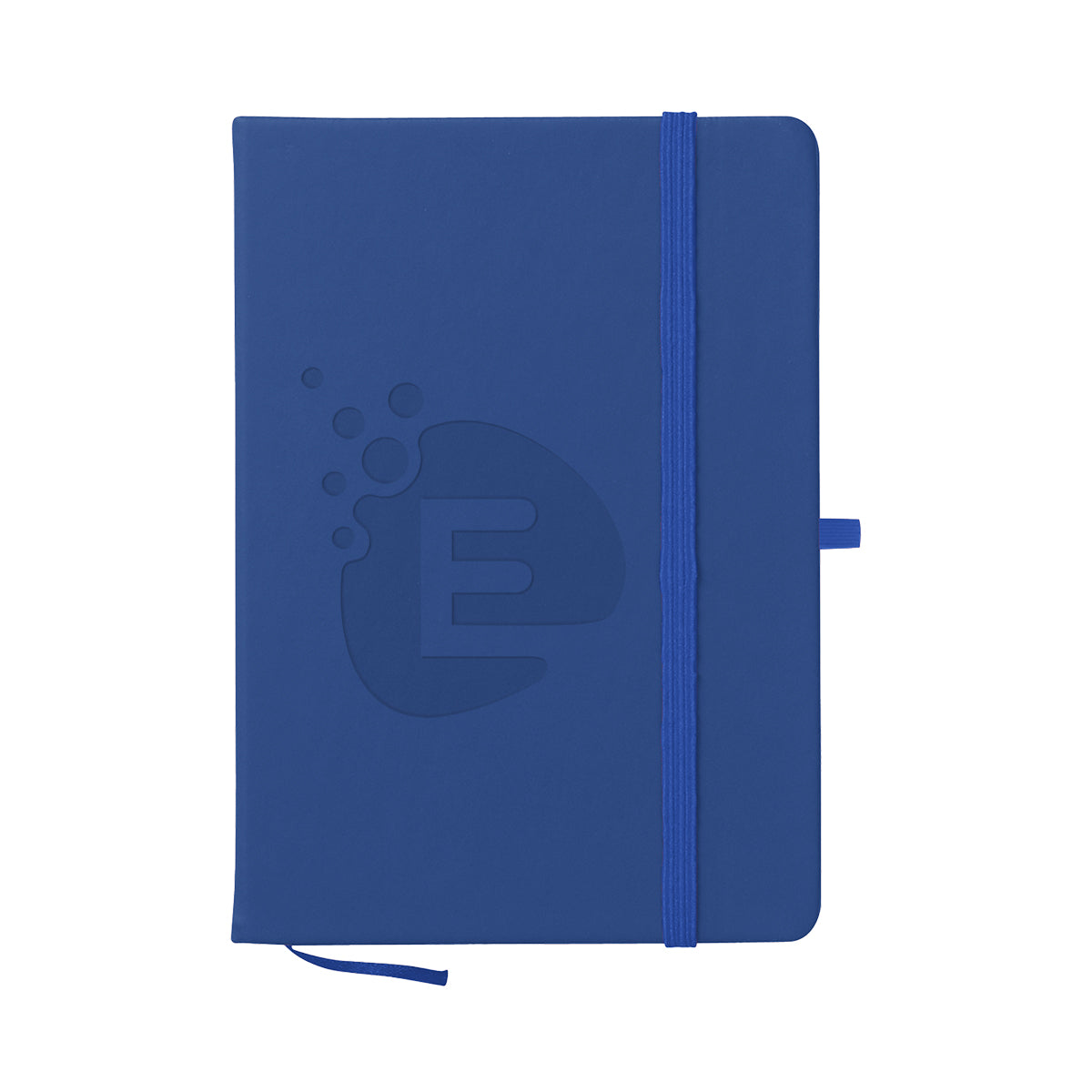 Journal Notebook in Recycled PET Full Color - Royal Blue - Debossing