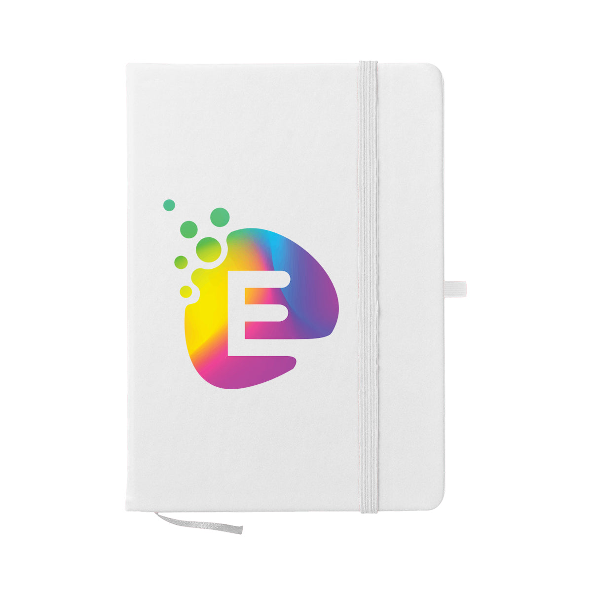 Journal Notebook in Recycled PET Full Color - White - Full Color