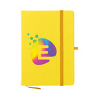 Journal Notebook in Recycled PET Full Color - Yellow - Full Color