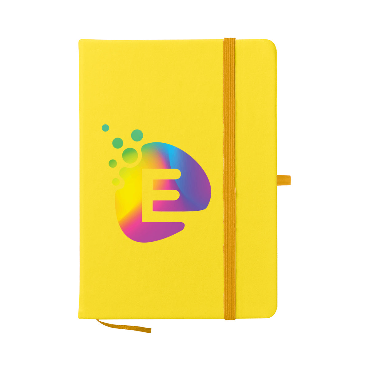 Journal Notebook in Recycled PET Full Color - Yellow - Full Color