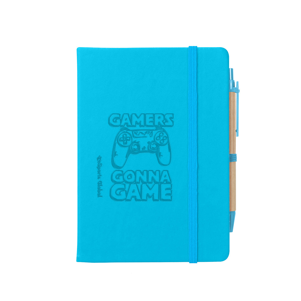 Journal Notebook with Sticky Notes and Flags Full Color - Debossing