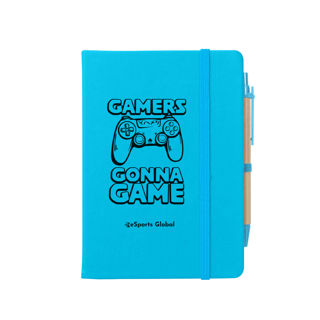 Journal Notebook with Sticky Notes and Flags Full Color - Silk Screen