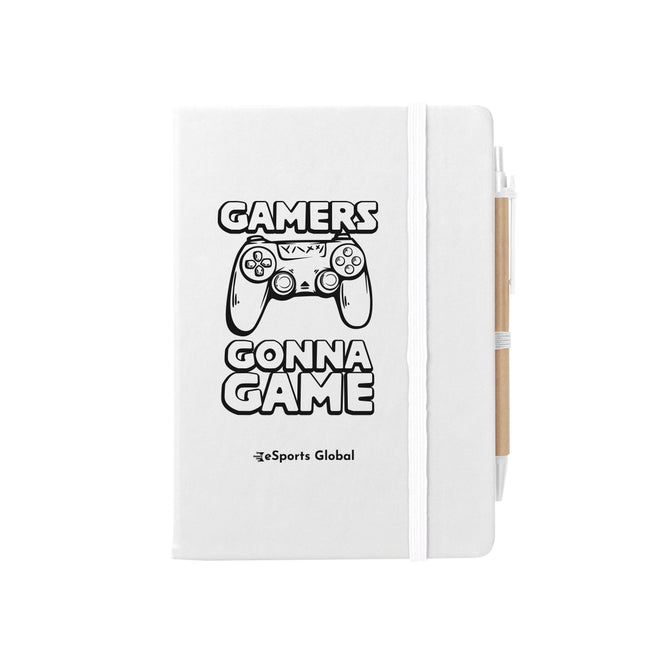 Journal Notebook with Sticky Notes and Flags Full Color