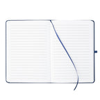 Journal with a Fidget Design - Navy - Open