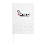Journal with a Fidget Design - White - Full Color