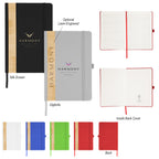 Journal with Bamboo Accent in Recycled PET Full Color
