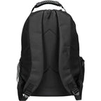 Journey Laptop Backpack with Media Pocket, 15 Inch Full Color - Black - Back