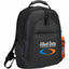 Journey Laptop Backpack with Media Pocket, 15 Inch Full Color - Black - Front