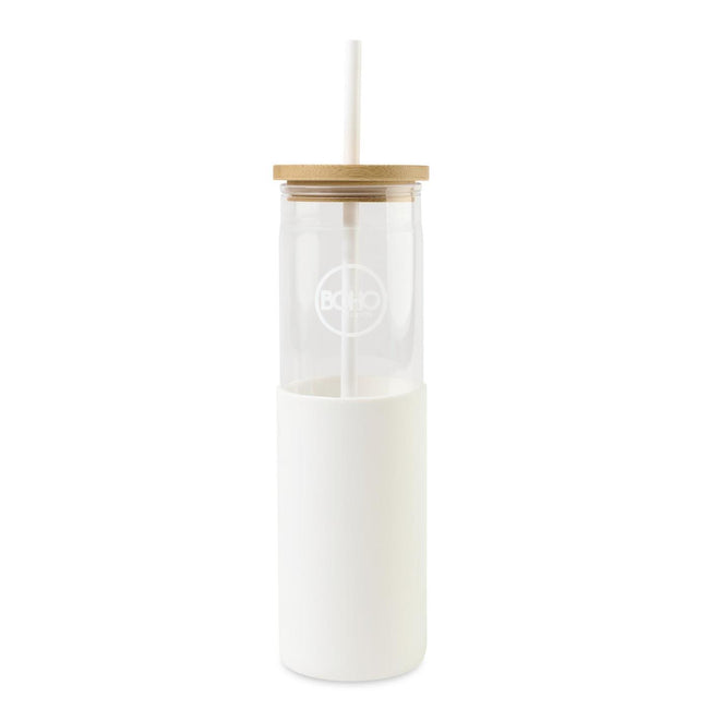 Journey Tritan Tumbler with Bamboo Lid and Straw, 20 oz