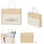 Julia Tote Bag in Jute - Julia Jute Tote Bag