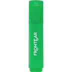 Jumbo Chisel Tip Highlighter in Recycled Plastic - Neon Green - Front
