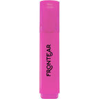 Jumbo Chisel Tip Highlighter in Recycled Plastic - Neon Pink - Front