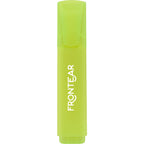 Jumbo Chisel Tip Highlighter in Recycled Plastic - Neon Yellow - Front