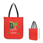 Jumbo Lola Laminated Tote Bag in Recycled PET - Red - Colorbrite