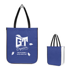 Jumbo Lola Laminated Tote Bag in Recycled PET - Royal Blue - Silk Screen