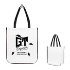 Jumbo Lola Laminated Tote Bag in Recycled PET - White - Silk Screen