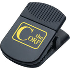 Jumbo Magnetic Clip with Rubber Grip - Black - Front