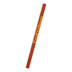 Jumbo Pencil, Untipped - Orange - Silk Screen