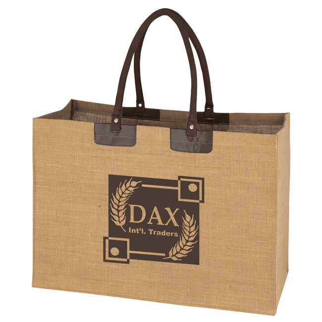 Jumbo Tote Bag in Jute