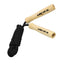 Jump Rope with Birch Wood Handles, 110 Inches - Black - Front
