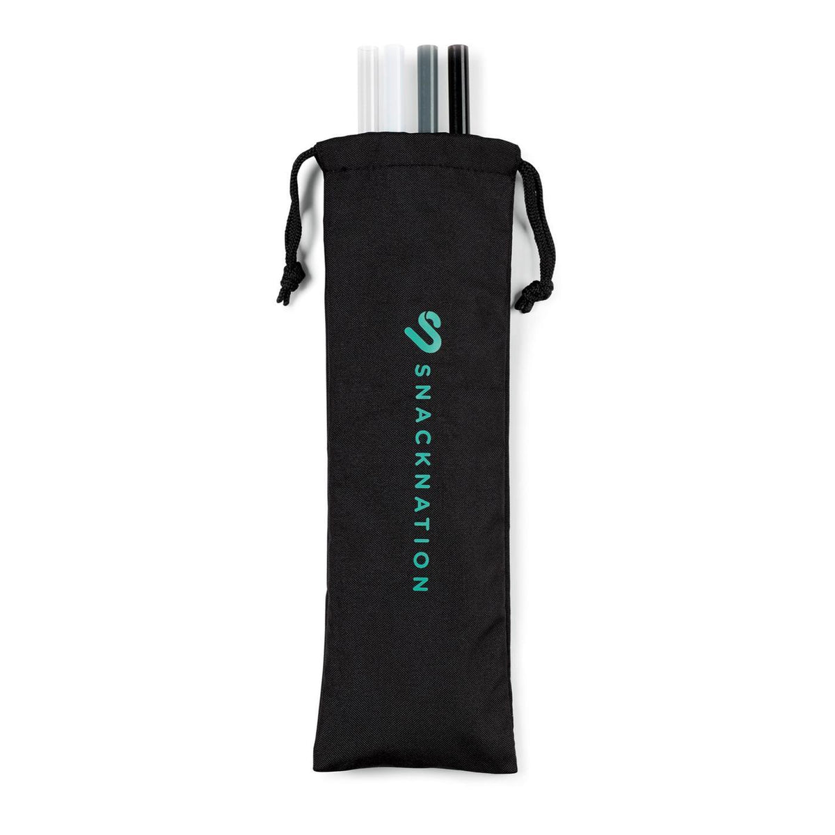 Juniper Reusable Tritan Straws, Set of 4 - Black - View 1