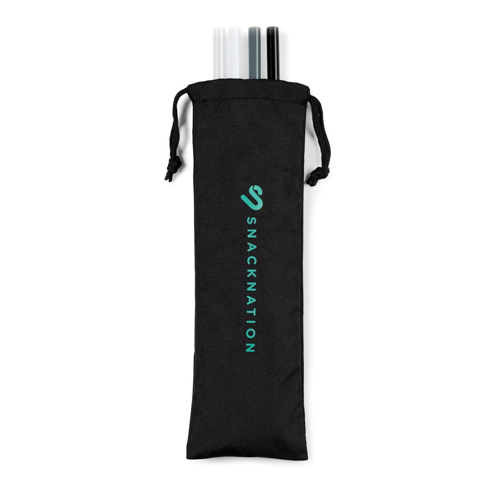 Juniper Reusable Tritan Straws, Set of 4 Transfer - Black - View 1