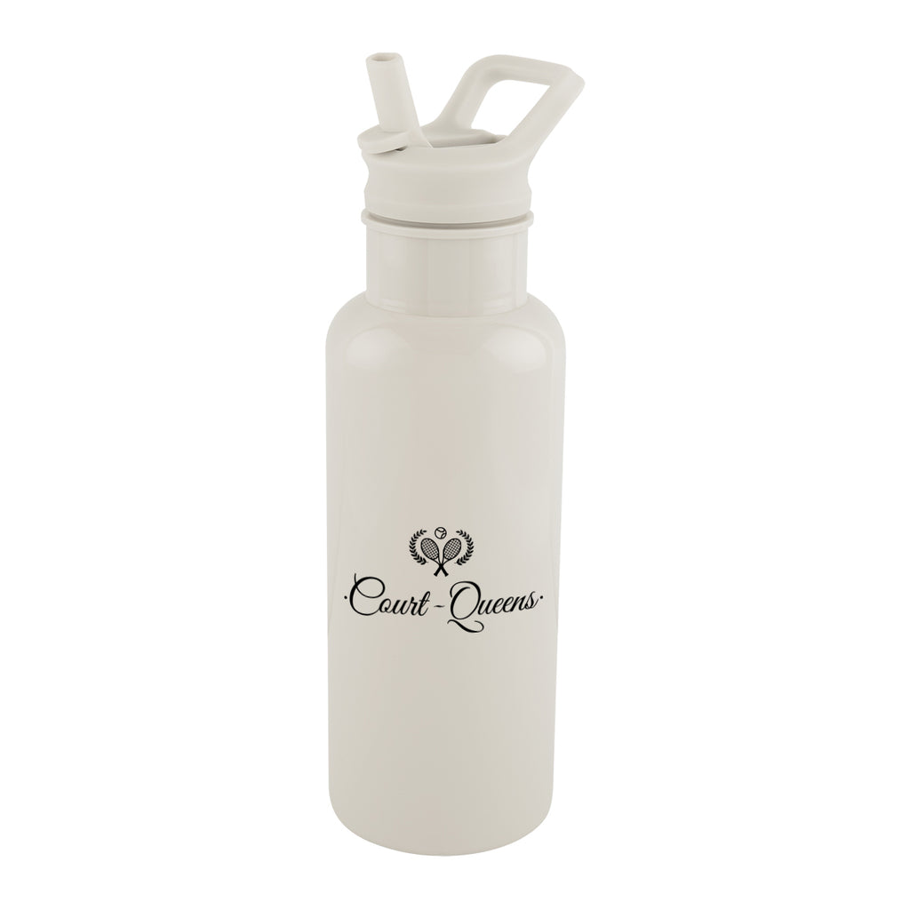 Justin Bottle in Recycled PET, 20 oz - Cream - Silk Screen