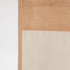 Jute Shopper with Recycled Cotton Front Pocket Transfer - Natural - Photo 2