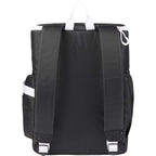 Kade Recycled Backpack Cooler for 24 Cans - Black - Back