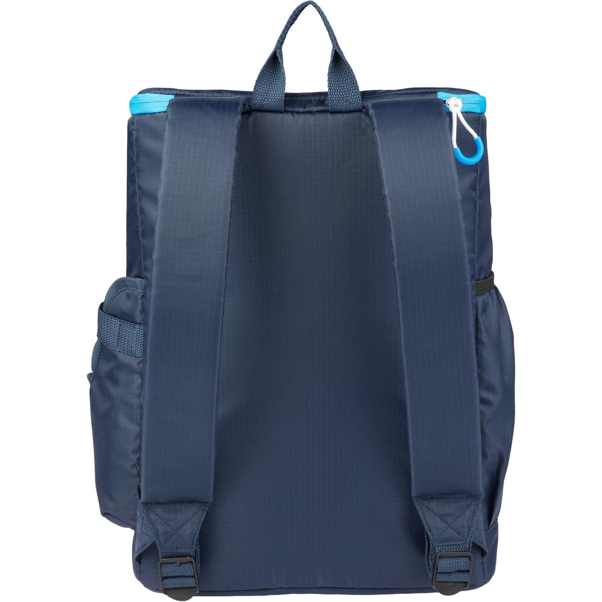 Kade Recycled Backpack Cooler for 24 Cans - Navy - Back