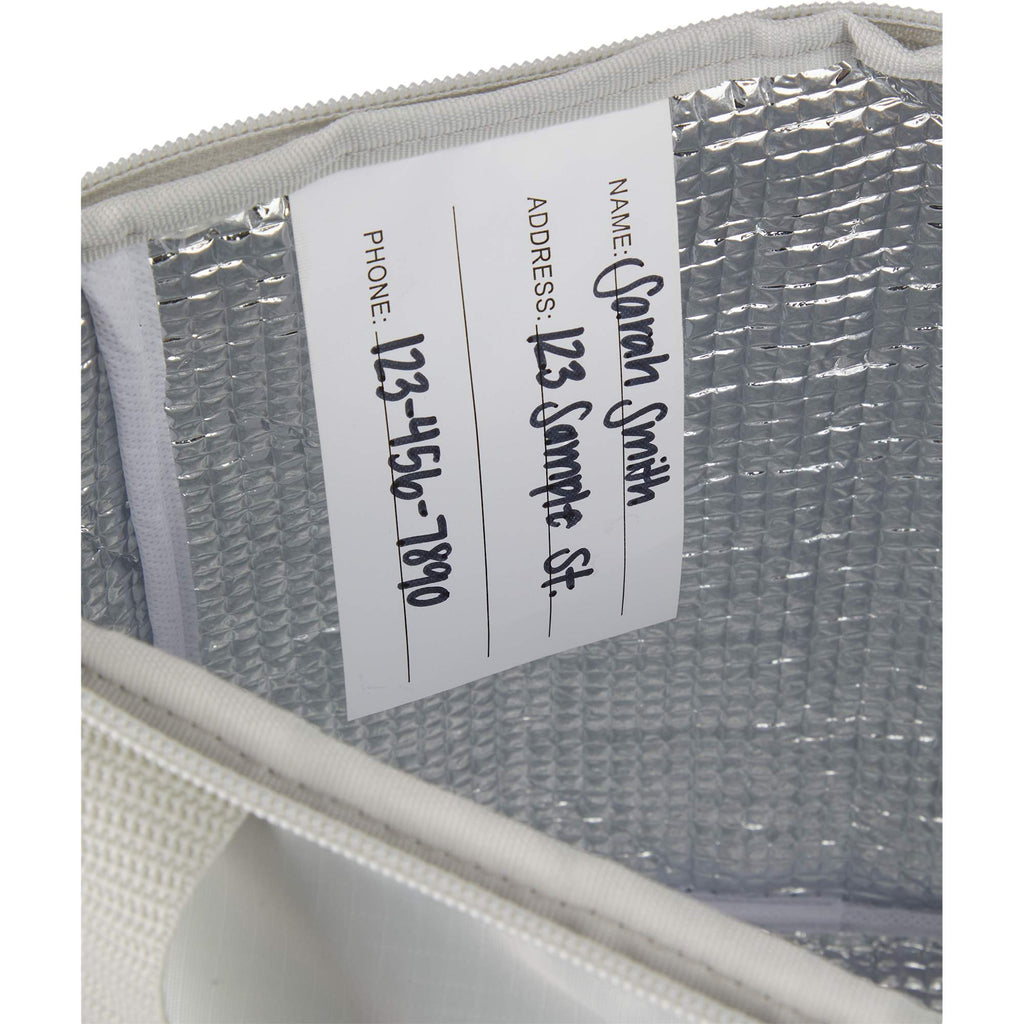 Kade Recycled Tote Cooler for 6 Cans - Gray - Detail