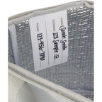 Kade Recycled Tote Cooler for 6 Cans - Gray - Detail