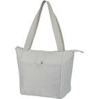 Kade Recycled Tote Cooler for 6 Cans - Gray - Left Angle