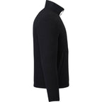 Kahuzi Recycled Sherpa Fleece Full Zip Jacket for Men Transfer - Black/Black - Right Side