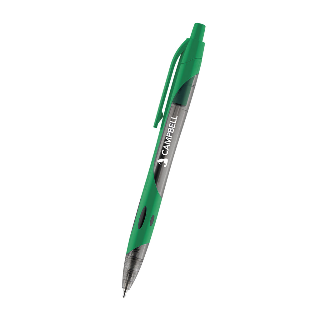 Kai Sleek Write Pen in Recycled ABS, Two-Tone - Silk Screen