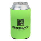 Kan Cooler in Neoprene - Lime Green - Silk Screen