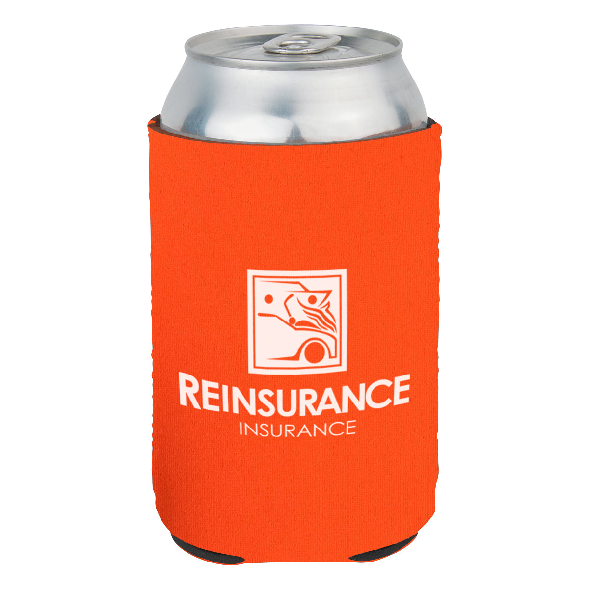 Kan Cooler in Neoprene - Orange - Silk Screen