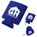 Kan-Tastic Can Cooler with Three Print Areas - Royal Blue - Silk Screen