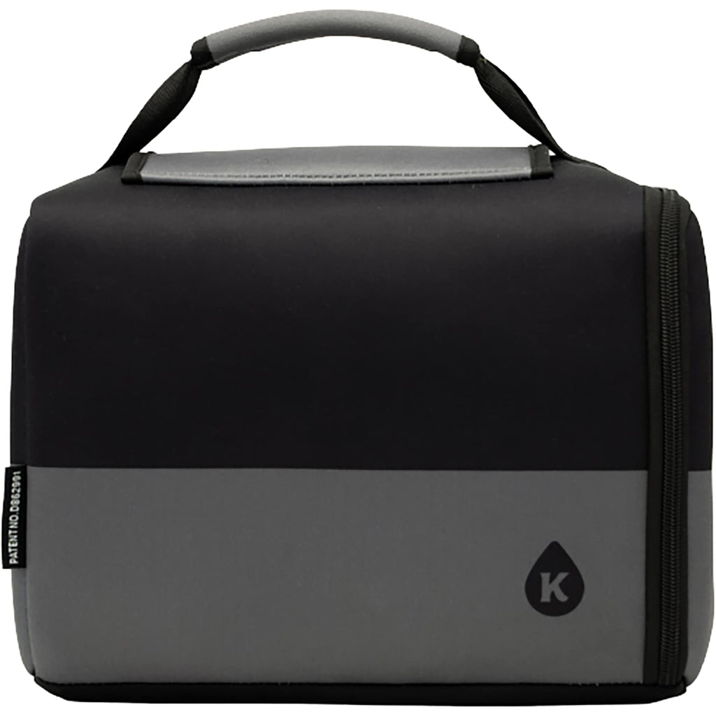 Kanga Kase Mate Iceless Cooler for 12-Packs Transfer - Black/Gray - Back