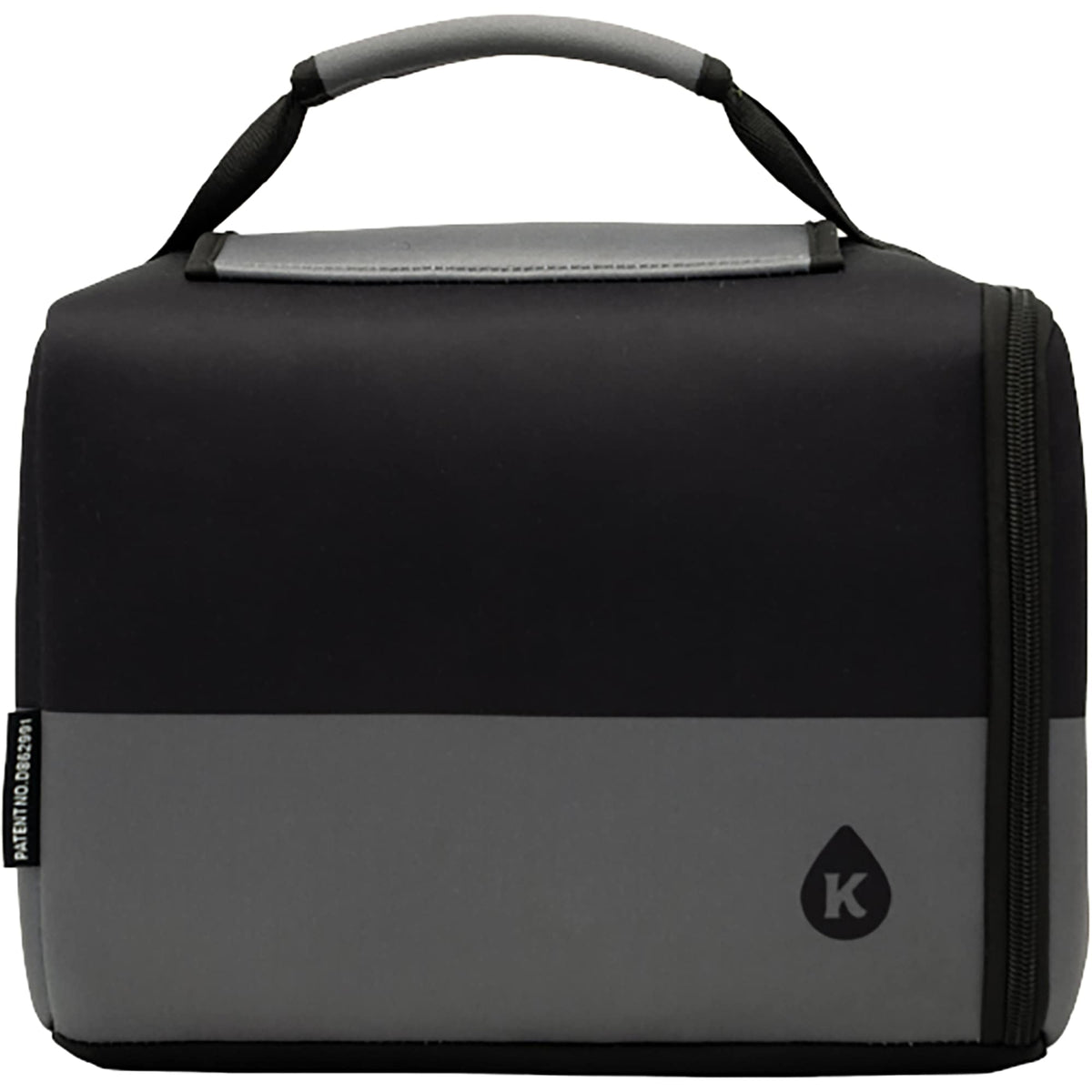 Kanga Kase Mate Iceless Cooler for 12-Packs Transfer - Black/Gray - Back