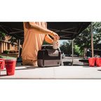 Kanga Kase Mate Iceless Cooler for 12-Packs Transfer - Black/Gray - Front Lifestyle 2