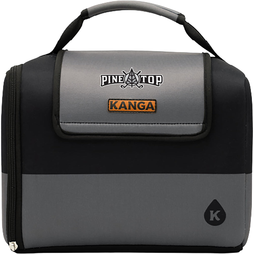 Kanga Kase Mate Iceless Cooler for 12-Packs Transfer - Black/Gray - Front