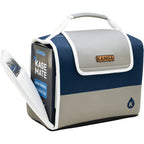 Kanga Kase Mate Iceless Cooler for 12-Packs Transfer - Grey/Navy - Right Angle 2