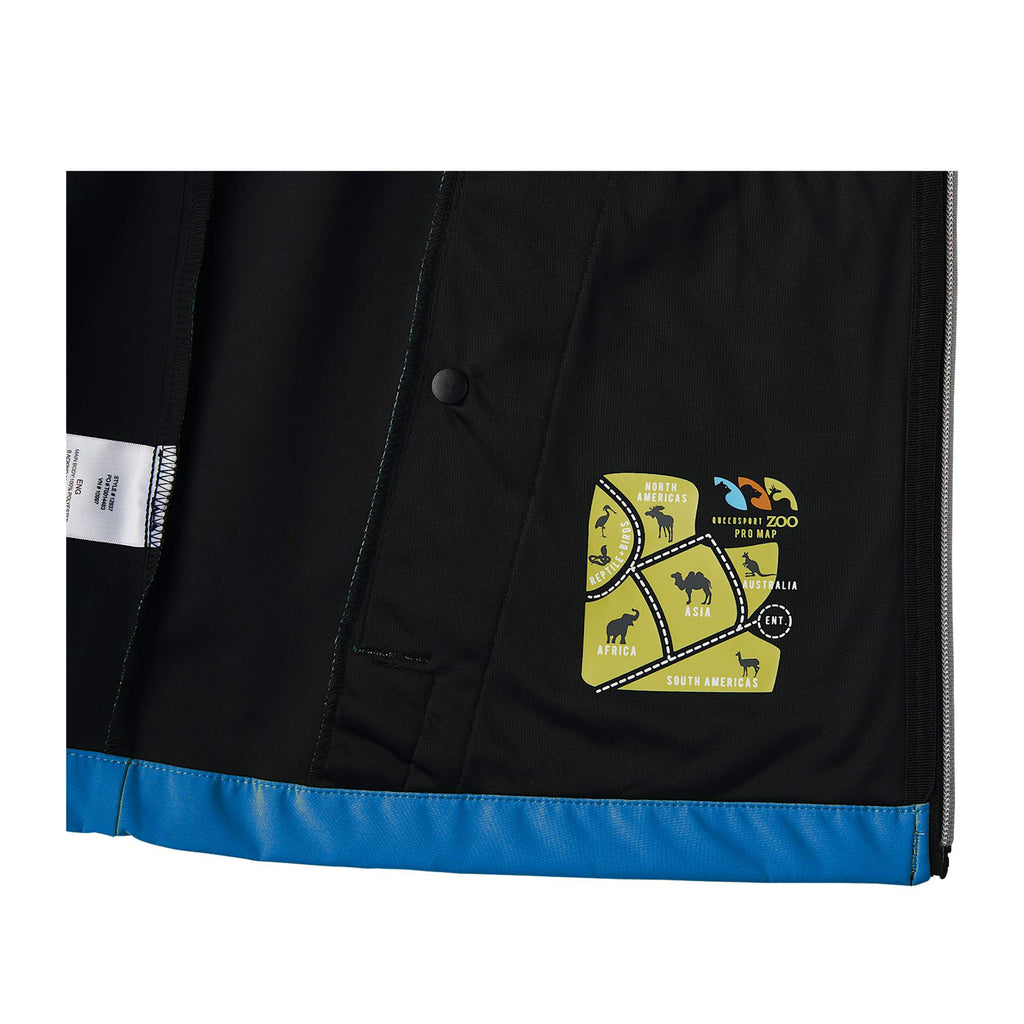 Karmine Lightweight Softshell Jacket for Men Embroidery - Olympic Blue - Photo