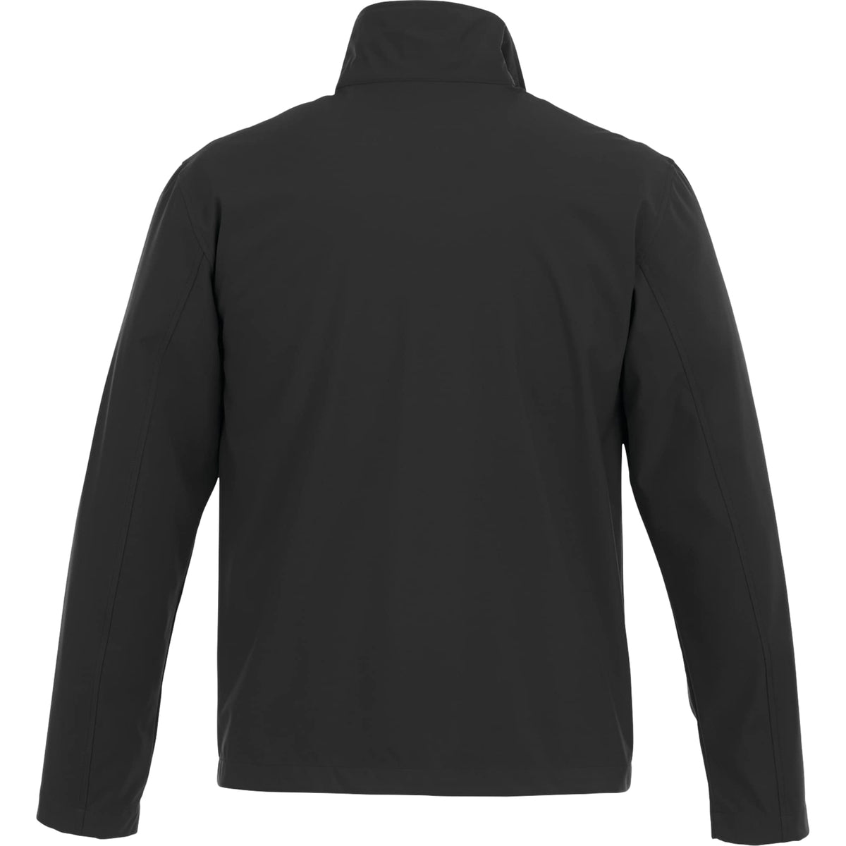 Karmine Lightweight Softshell Jacket for Men Transfer - Black - Back Flat